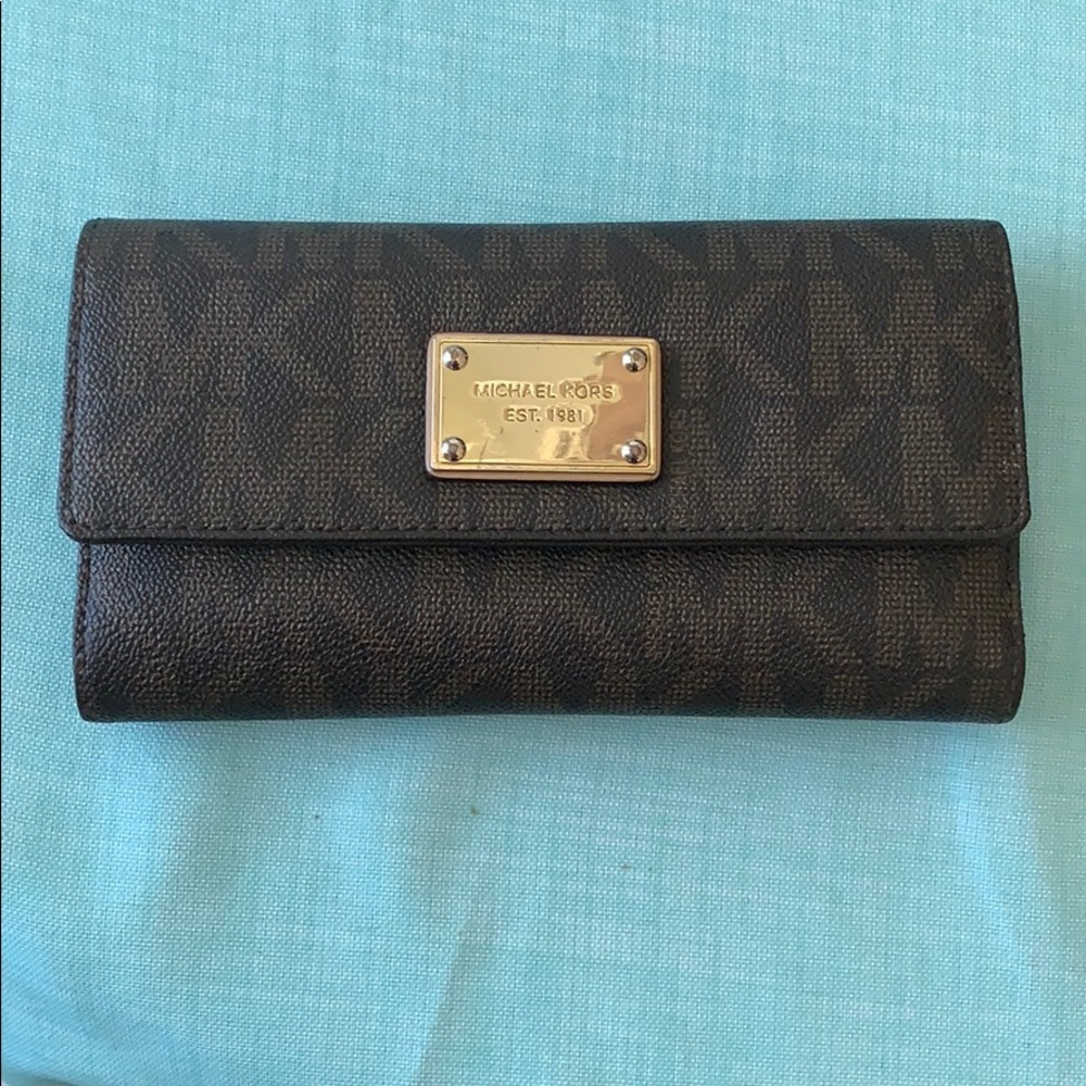 Michael Kors leather wallet
